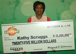KathyScruggs -Powerball winner image